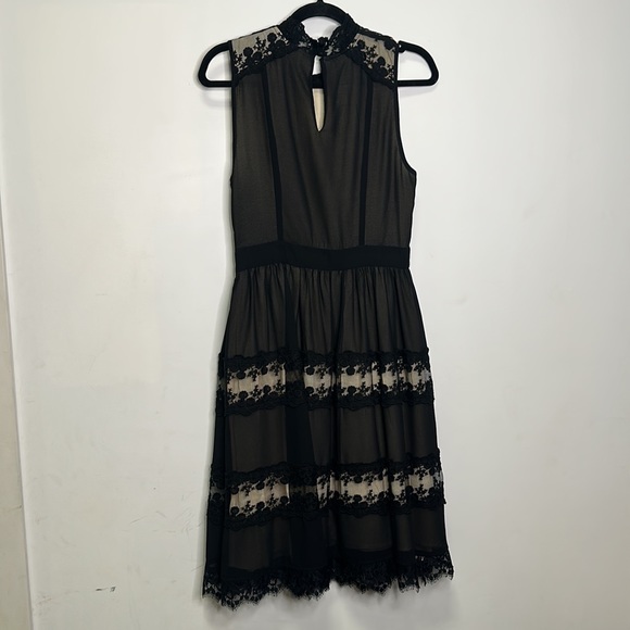 Sleeveless Black Lace Dress for evening. - Picture 9 of 9